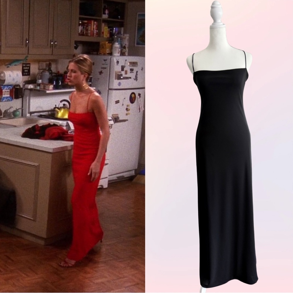 Vintage Alternate Color Keyhole Formal Dress ASO Rachel Green on Friends